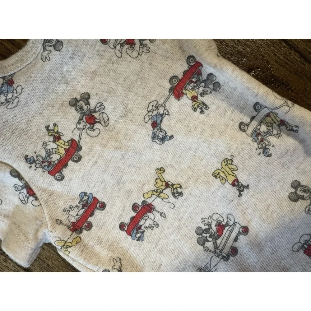 Disney Baby Preemie Mickey Mouse Bodysuit Romper Outfit Boy Girl Reborn Doll